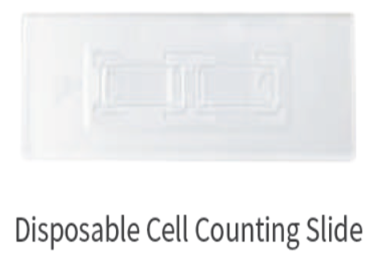 Disposable cell counting slide