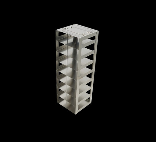 chest freezer rack for plastic cryoboxes capacity 8 boxes 18 7 16 x 5 7 8 x 6 1 4 