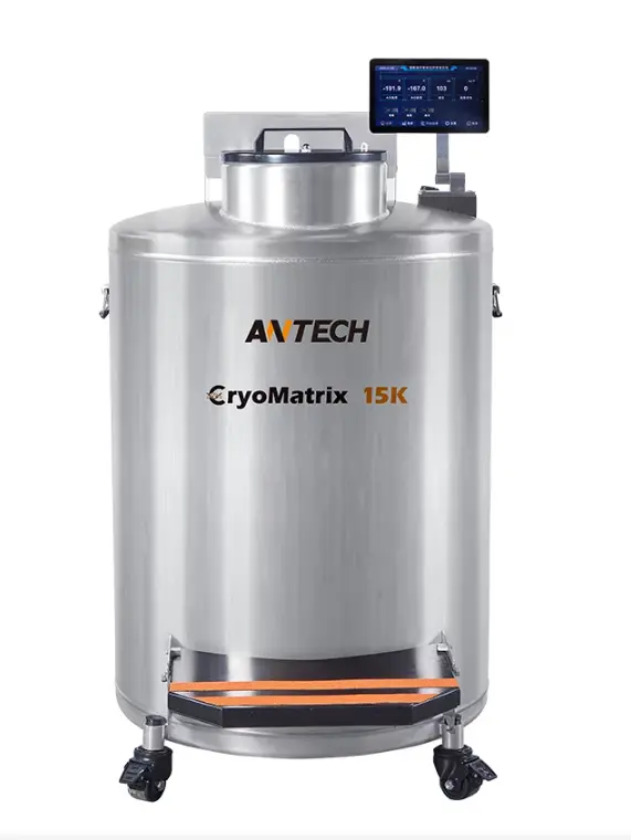 narrow-neck cryogenic freezer, CryoMatrix 55K