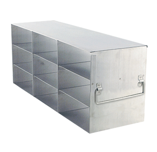 laboratory freezer rack for 2 inch cryo boxes 